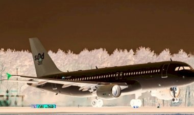 Sundair tatil uçağı Koruyucu kalkan altında