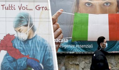 Umutsuzluk İçinde Umut İtalya Covid-19' Önlemleri Çok Sert