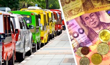 Yapışkan olarak cesaret verici Phuket taksi sürücüleri kilometre başına 500 ruble turist şarj etmeye başladı