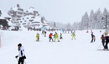 Balkanlar'da kayak merkezleri uzun zamandır açık.
