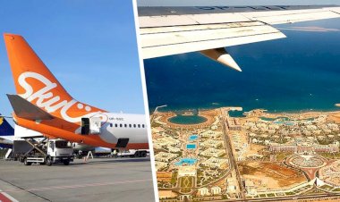 Turistler tatil için topluca Hurghada gitti havaalanı salgının başlangıcından bu yana en büyük akını ilan etti