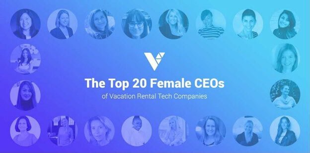 VRTECH tatil kiralama teknolojisi şirketleri listesinin prestijli üst kadın CEO'ları duyurdu