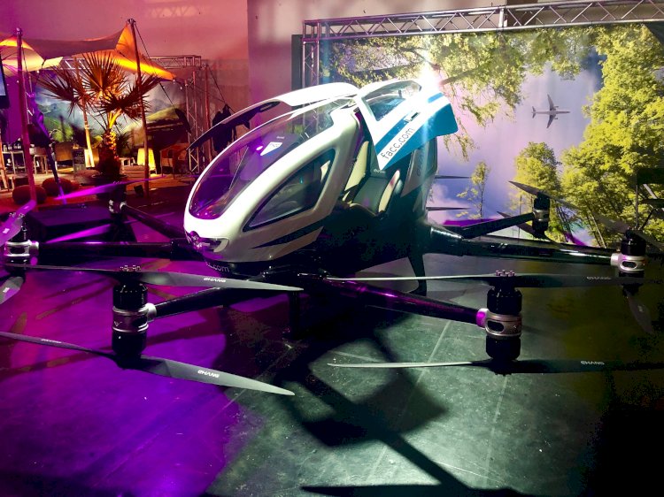 EHang stratejik ortağı Grönland ile hava turizmi hizmetlerini başlattı