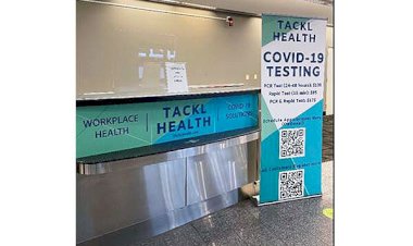 Yeni Covid-19 test sağlayıcısı, TACKL Sağlık, Cleveland Hopkins Uluslararası Havaalanı'nda hizmet başlıyor