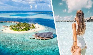 2021'in ilk 2 haftasında, 10.000 turist Maldivler'e uçtu