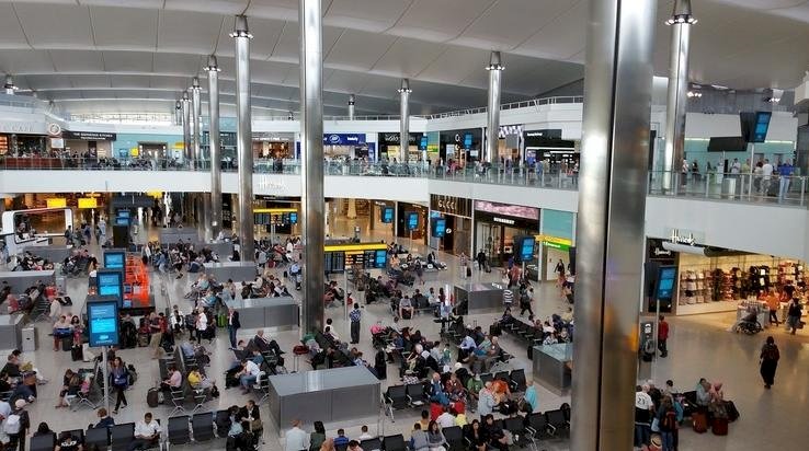 Londra Heathrow Havalimanında Türkiye’den giriş dahil Terminal Açıldı