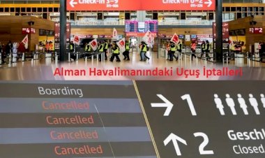 Alman Havalimanındaki Uçuş İptalleri